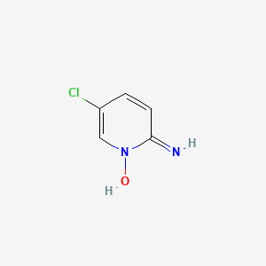 molecular formula C5H5ClN2O B8539210 2-Amino-5-chloropyridine 1-oxide 