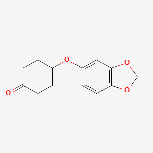 4-(Benzo[1,3]dioxol-5-yloxy)-cyclohexanone
