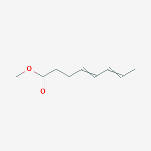 molecular formula C9H14O2 B8539278 Methyl octa-4,6-dienoate 