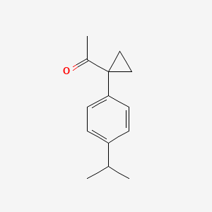 1-[1-[4-(1-Methylethyl)phenyl]cyclopropyl]ethanone
