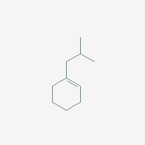molecular formula C10H18 B8539430 1-Isobutyl-1-cyclohexene CAS No. 3983-03-7