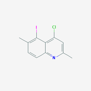 4-Chloro-5-iodo-2,6-dimethyl-quinoline