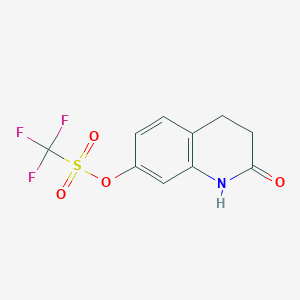 2-Oxo-1,2,3,4-tetrahydroquinolin-7-yl trifluoromethanesulfonate
