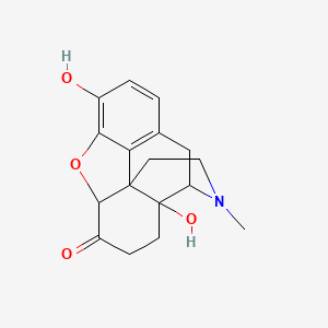 Morphinan-6-one, 4,5-epoxy-3,14-dihydroxy-17-methyl-, (5alpha)-