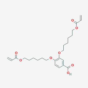 3,4-Di-(6-acryloyloxyhexyloxy)benzoic acid