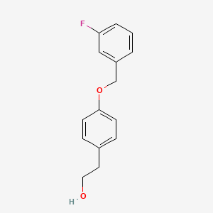 2-[4-(3-Fluoro-benzyloxy)-phenyl]-ethanol