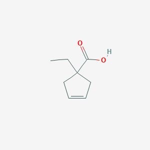 1-Ethylcyclopent-3-enecarboxylic acid