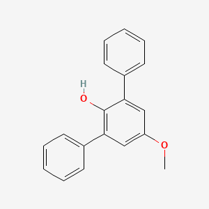 molecular formula C19H16O2 B8539954 2,6-Diphenyl-4-methoxyphenol CAS No. 32251-20-0