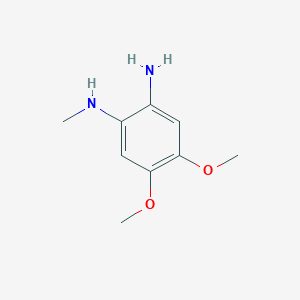 molecular formula C9H14N2O2 B8539970 2-amino-4,5-dimethoxy-N-methylaniline 