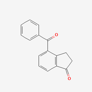 B8539973 4-Benzoyl-2,3-dihydro-1H-inden-1-one CAS No. 56461-08-6