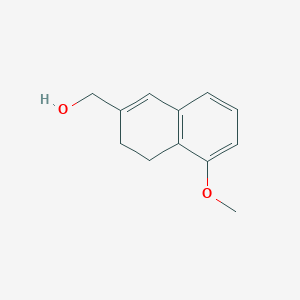 (5-Methoxy-3,4-dihydro-2-naphthyl)methanol