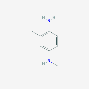 molecular formula C8H12N2 B8540023 N,3-Dimethyl-p-phenylenediamine 