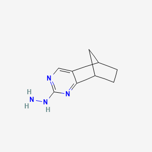 2-Hydrazino-5,8-methano-5,6,7,8-tetrahydroquinazoline