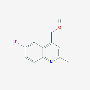 (6-Fluoro-2-methylquinolin-4-yl)methanol