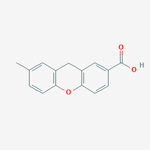 molecular formula C15H12O3 B8540209 7-Methyl-9H-xanthene-2-carboxylic acid CAS No. 50541-64-5