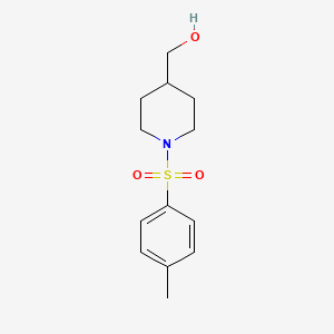 molecular formula C13H19NO3S B8540217 [1-(Toluene-4-sulfonyl)-piperidin-4-yl]-methanol 
