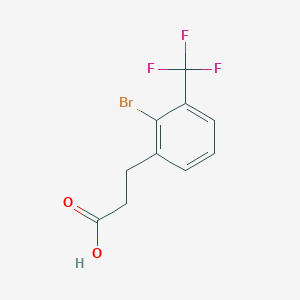 Benzenepropanoic acid, 2-bromo-3-(trifluoromethyl)-