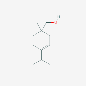 molecular formula C11H20O B8540713 4-Isopropyl-1-methyl-3-cyclohexenylmethanol 