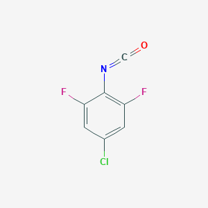 molecular formula C7H2ClF2NO B8540761 4-Chloro-2,6-difluorophenyl Isocyanate 