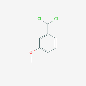 molecular formula C8H8Cl2O B8540977 1-Dichloromethyl-3-methoxybenzene 