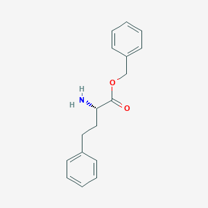 molecular formula C17H19NO2 B8541123 (S)-Benzyl 2-amino-4-phenylbutanoate 