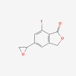 7-fluoro-5-oxiran-2-yl-2-benzofuran-1(3H)-one