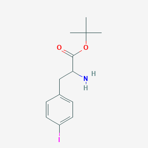 2-amino-3-(4-iodo-phenyl)-propionic Acid Tert-Butyl Ester