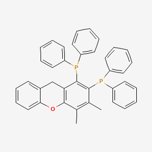 molecular formula C39H32OP2 B8541557 Dimethyl bis diphenylphosphino xanthene 