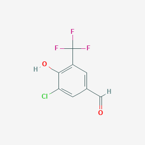 3-Chloro-4-hydroxy-5-trifluoromethyl-benzaldehyde