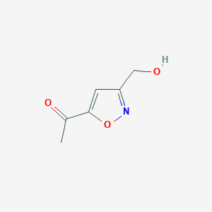 1-(3-(Hydroxymethyl)isoxazol-5-yl)ethanone