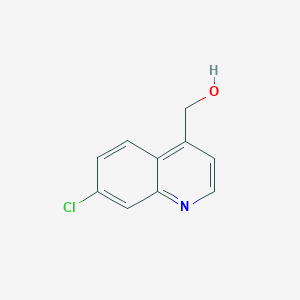 molecular formula C10H8ClNO B8541790 4-Hydroxymethyl-7-chloroquinoline 