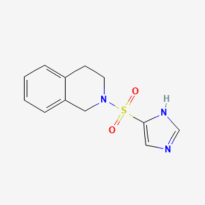 4-(1,2,3,4-tetrahydroisoquinolin-2-ylsulphonyl)-1H-imidazole