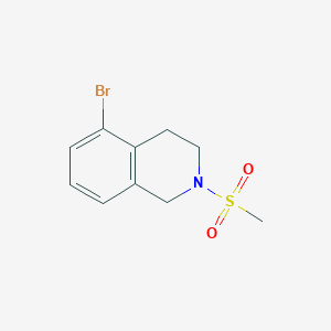 5-Bromo-2-(methylsulfonyl)-1,2,3,4-tetrahydroisoquinoline