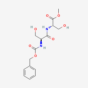 molecular formula C15H20N2O7 B8541952 Z-Ser-Ser-Ome 