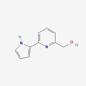 [6-(1H-pyrrol-2-yl)pyridin-2-yl]methanol