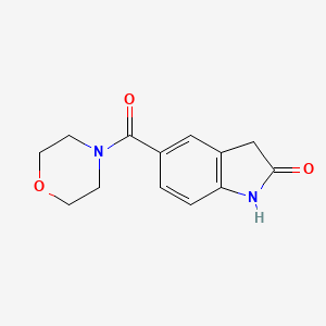 5-(Morpholine-4-carbonyl)-1,3-dihydro-indol-2-one