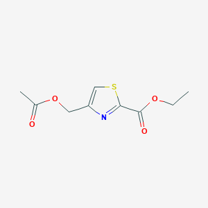 Ethyl 4-(acetoxymethyl)thiazole-2-carboxylate