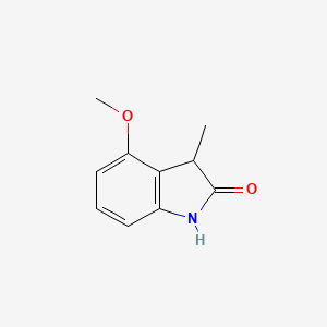 molecular formula C10H11NO2 B8542167 4-Methoxy 3-methyl-1,3-dihydro-indol-2-one 