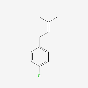 molecular formula C11H13Cl B8542294 p-Chloroprenylbenzene CAS No. 23853-76-1