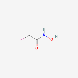 molecular formula C2H4FNO2 B8542301 2-Fluoro-N-hydroxyacetamide CAS No. 760-29-2