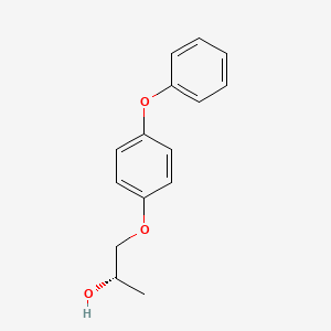 molecular formula C15H16O3 B8542385 (s)-1-(4-Phenoxyphenoxy)-2-propanol 