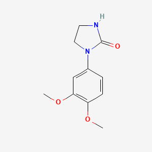 1-(3,4-Dimethoxyphenyl)-2-imidazolidinone