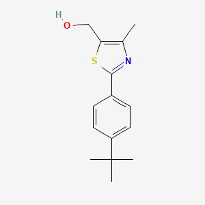 [2-(4-Tert-butyl-phenyl)-4-methyl-thiazol-5-yl]-methanol