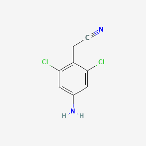 (4-Amino-2,6-dichloro-phenyl)-acetonitrile