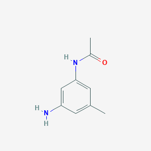 molecular formula C9H12N2O B8542882 5-Acetylamino-m-toluidine 