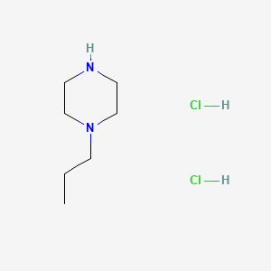 molecular formula C7H18Cl2N2 B8542945 1-Propylpiperazine dihydrochloride 