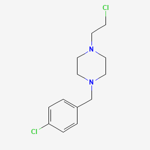 1-(2-Chloroethyl)-4-(4-chlorobenzyl)piperazine
