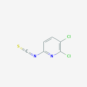 molecular formula C6H2Cl2N2S B8543235 2,3-Dichloro-6-isothiocyanatopyridine 