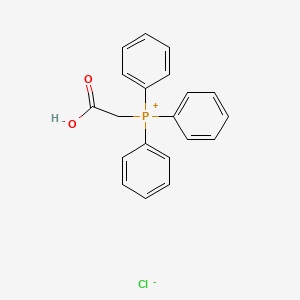 molecular formula C20H18ClO2P B8543266 Phosphonium, carboxymethyltriphenyl-, chloride CAS No. 7343-26-2