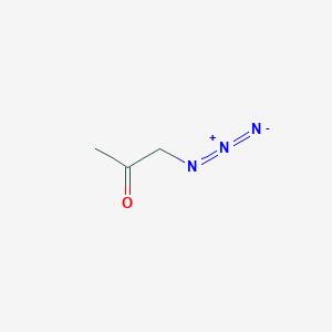 molecular formula C3H5N3O B8543425 Azidoacetone 